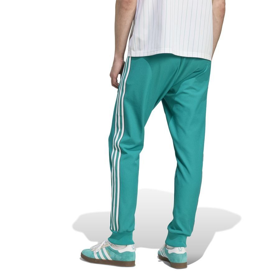 Liverpool Training Trousers Terrace Icons - Sea Green/White - Men's-SoccerKits Hub | Buy Soccer Jerseys Online
